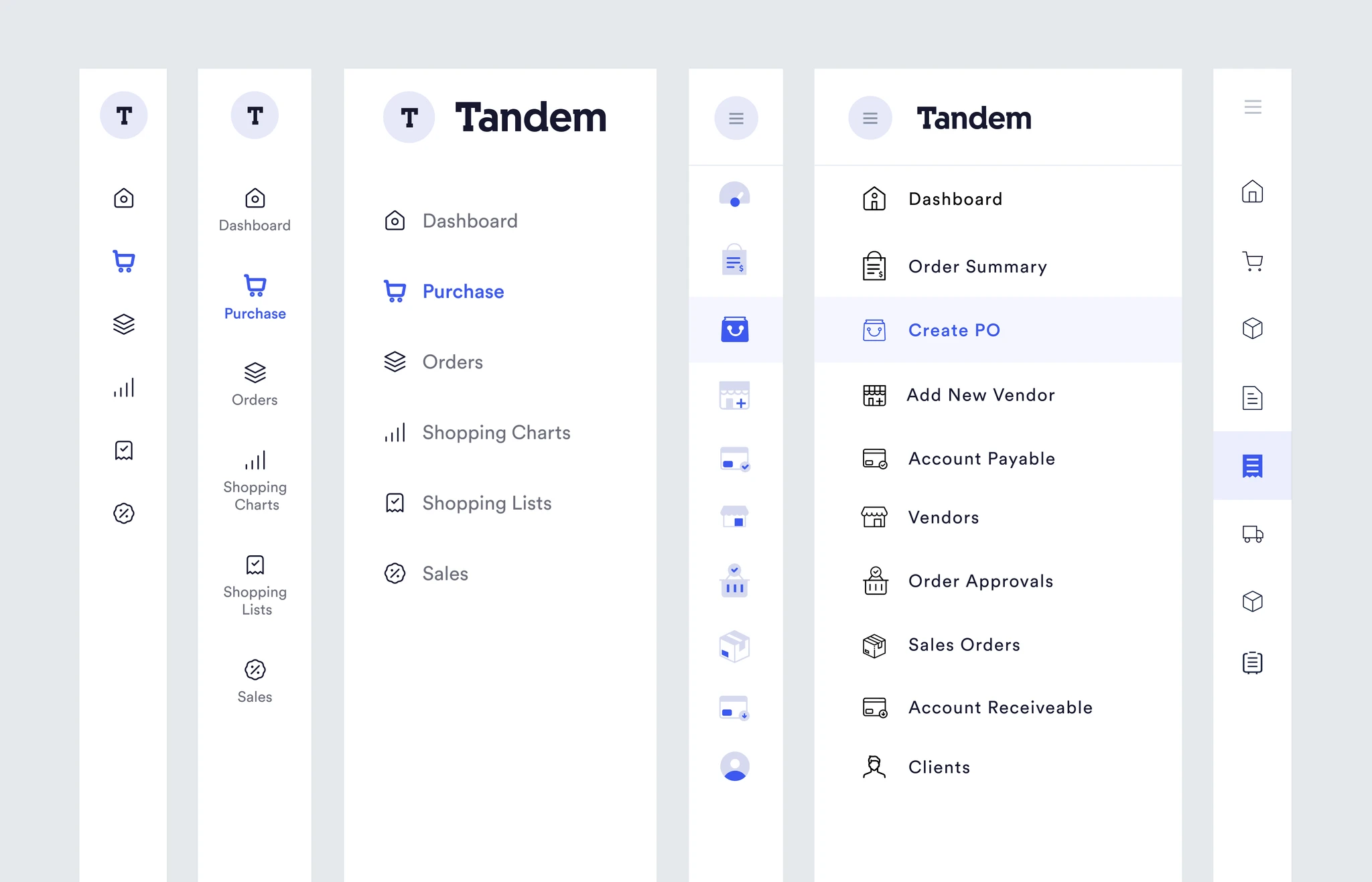 Before and after comparison of the Gotandem interface