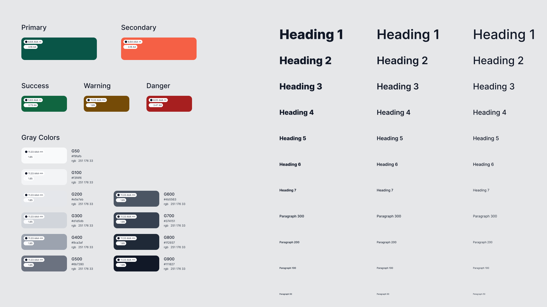 The ShopHero design system.